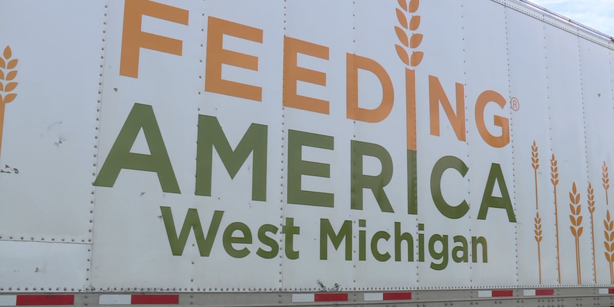 Feeding America West Michigan prepares to help families in Iron and Luce Counties Thursday