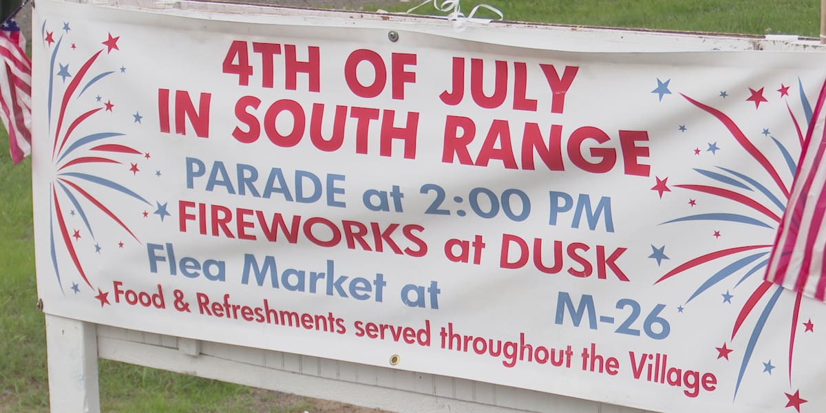 New neighbors help prepare South Range Fourth of July celebration