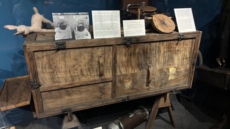 Marquette Regional history center's wooden lung
