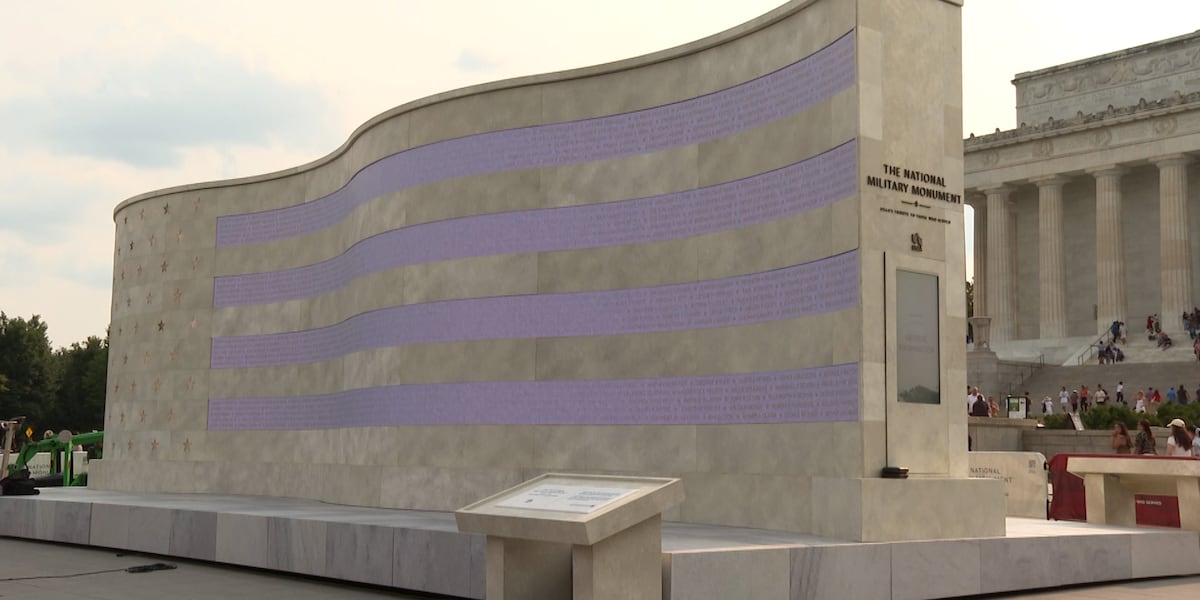 Monument on National Mall honors 41 million who served USAA, Michael Strahan team up for America's 250th birthday tribute
