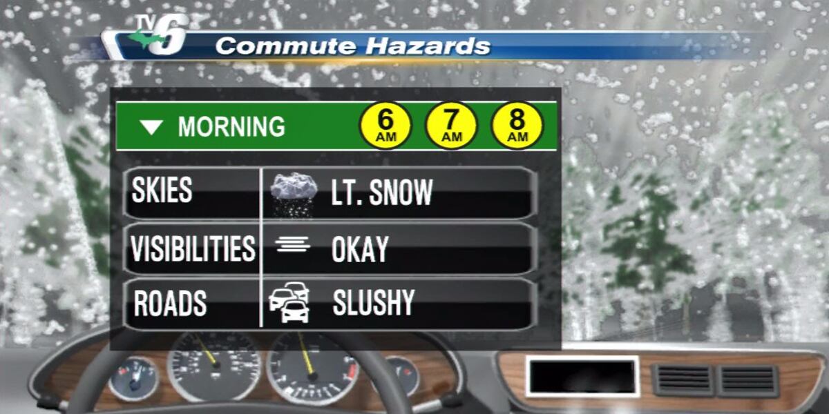 Moderate LES continues to into work week