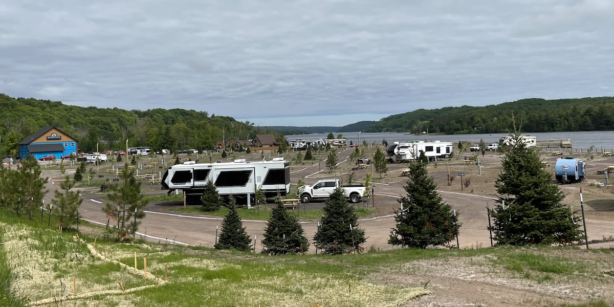 Keweenaw Waters Resort celebrates campground opening