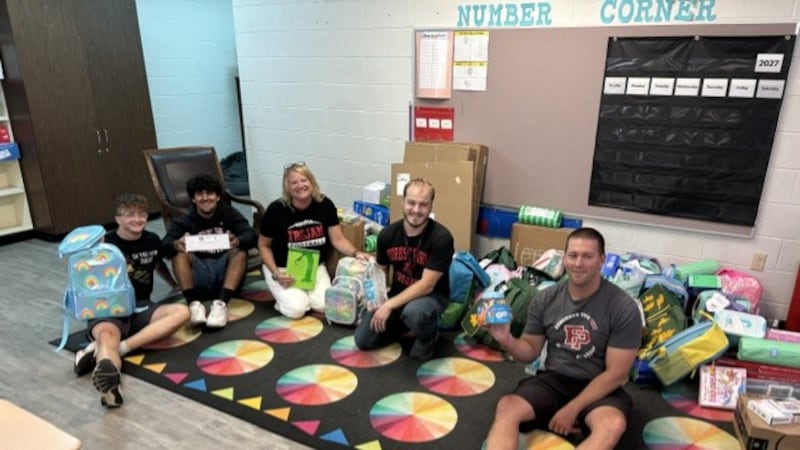 Forest Park Elementary School Supply Donation