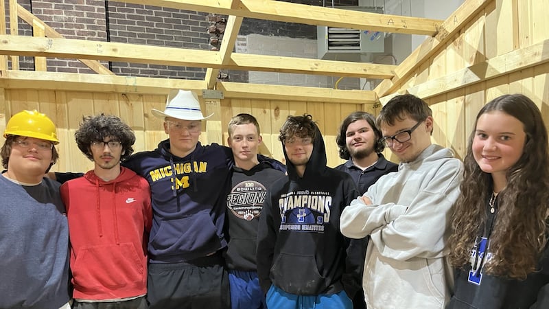 The Advanced Construction class at Ishpeming High School is excited to show their work off for...