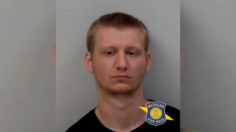 Troopers found the stolen vehicle broken down without anyone in it on M-28 near M-221.