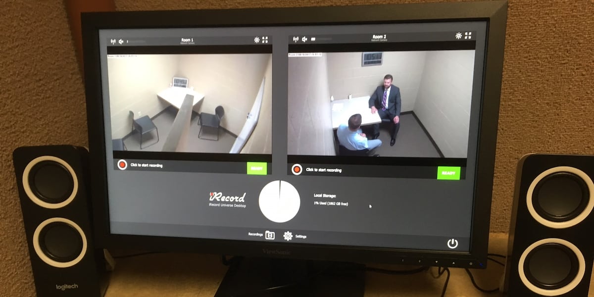 Witness Interview Rooom Four U.P. law enforcement agencies getting upgrade in interview room ...