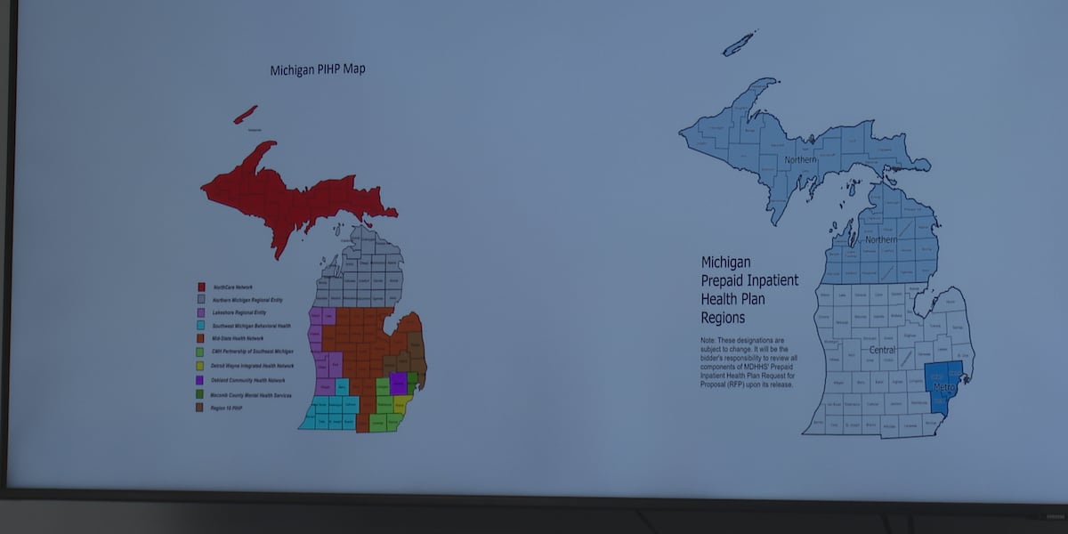 Michigan public mental health care system to see funding change