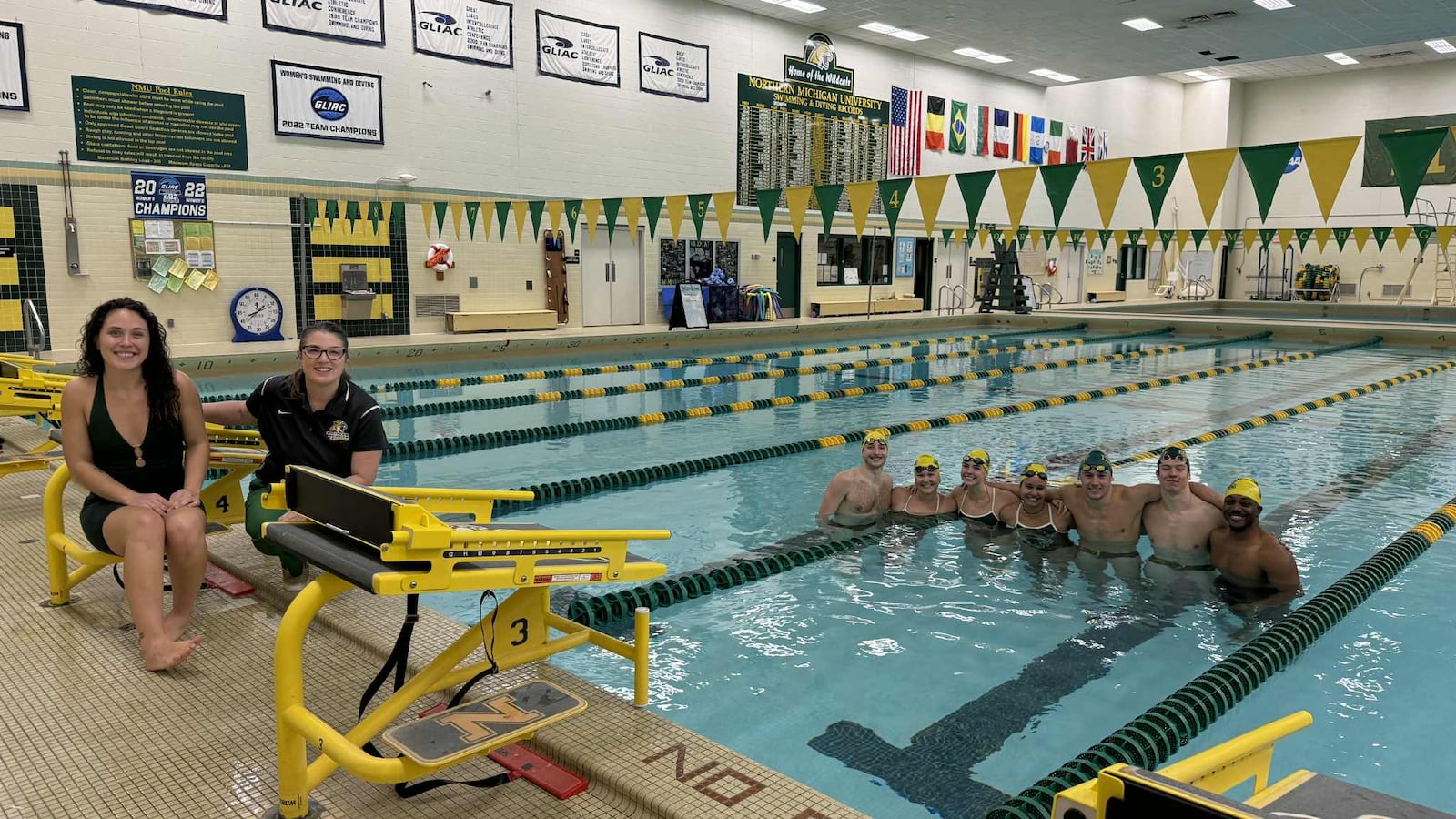 Nmmc Pool NMU Swim Team makes a splash on UMT