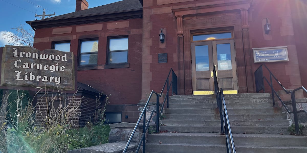 The Ironwood Carnegie Library receives 750K to expand building