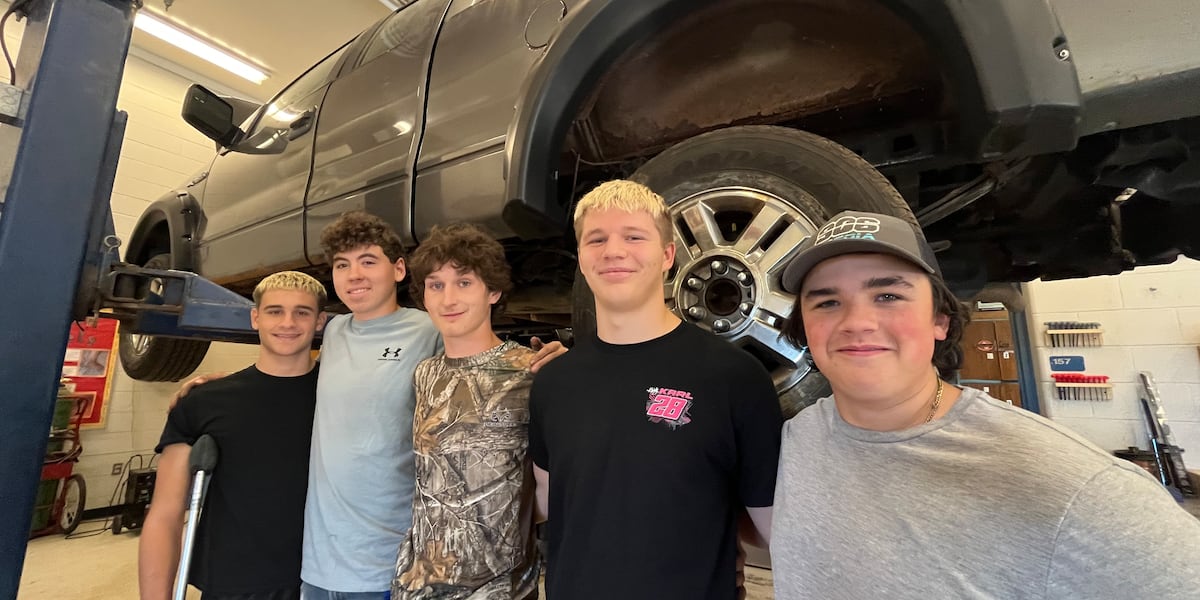 Gladstone students fix cars & learn life skills in auto shop Gladstone students fix cars & learn life skills in auto shop