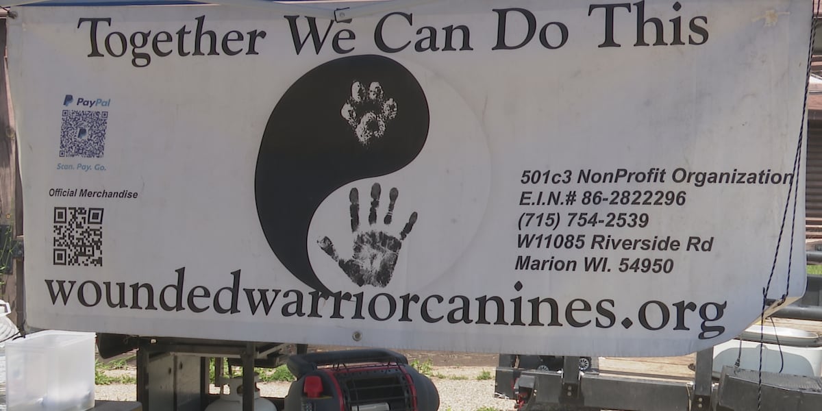 Wisconsin non-profit gives service dogs to veterans