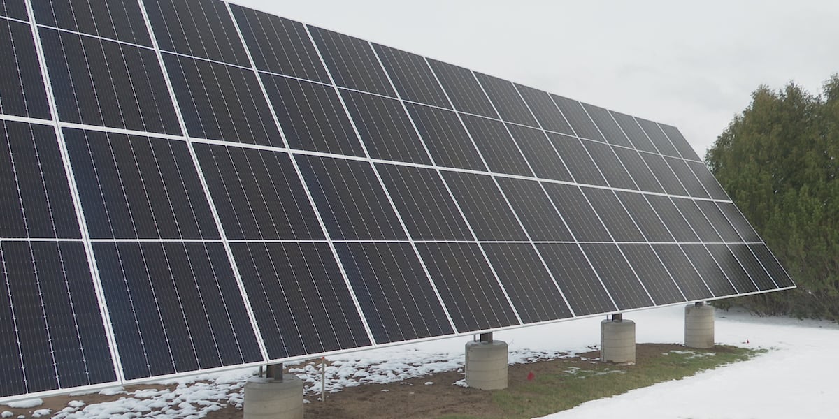 Solar Power Bitmap Peninsula Solar highlights solar energy with new solar panel