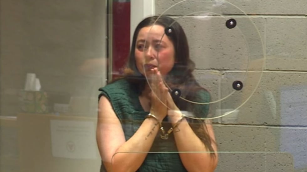 Chardonnay Marie Benavidez, 32, appeared in court Monday on charges that she tried to kill her...