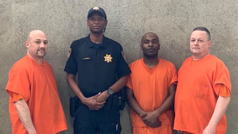 Nathan Weeks Inmate Georgia deputy reunites with jail inmates who saved his life