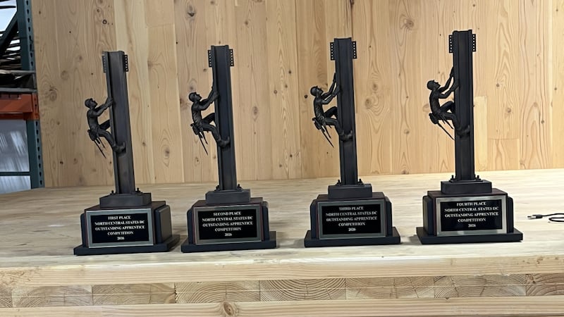 Here is a phone of the Ironworker awards.