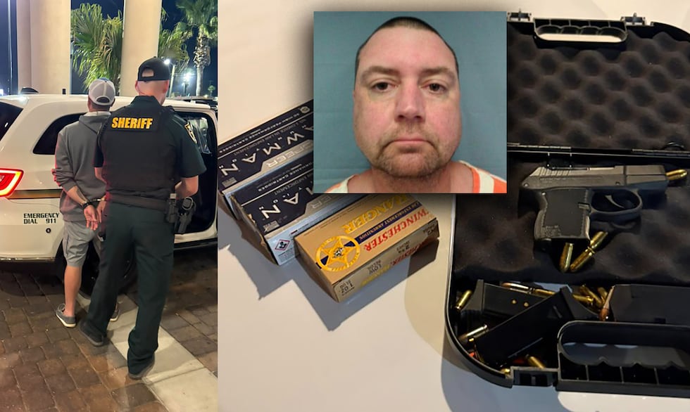 Officials said Christopher Gillum was on his way to New Orleans, where he allegedly threatened...