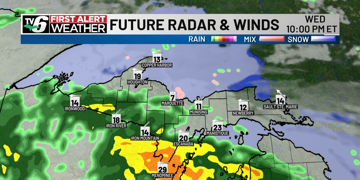 FIRST ALERT: Consistent rainy pattern this week