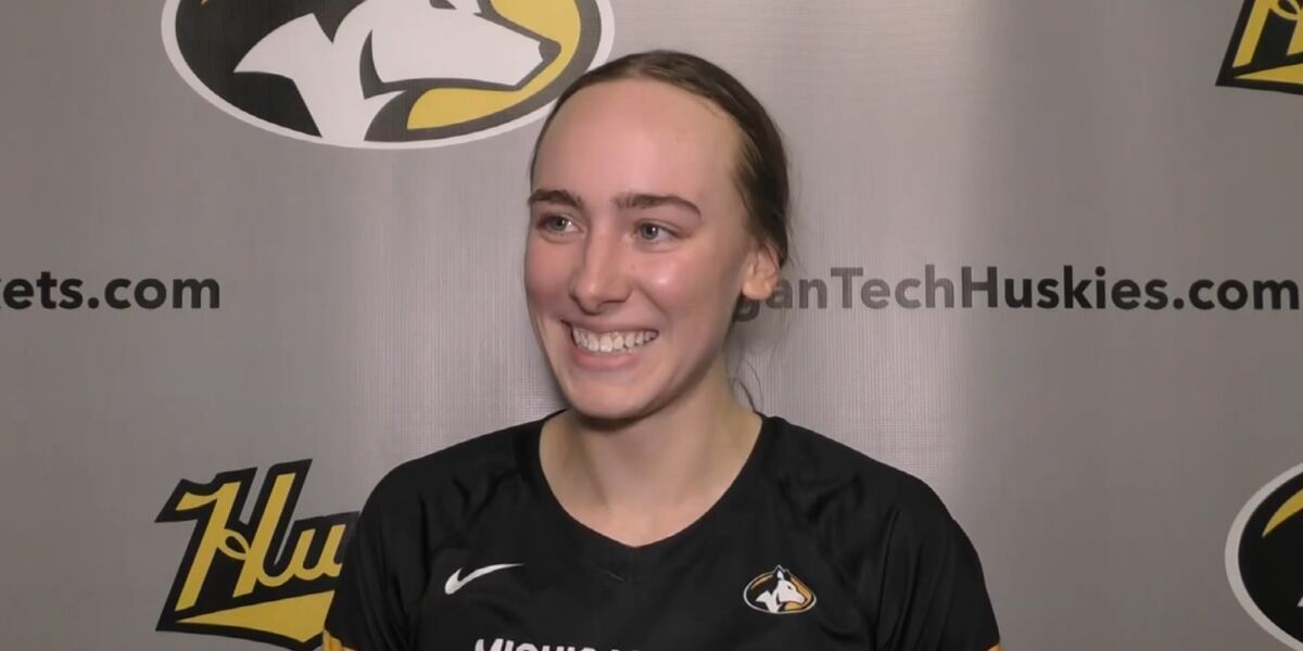 Meg Raabe Meg Raabe provides colossal spark for Michigan Tech volleyball in ...