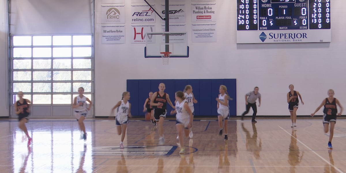 Keweenaw charter school unveils community-funded scoreboards