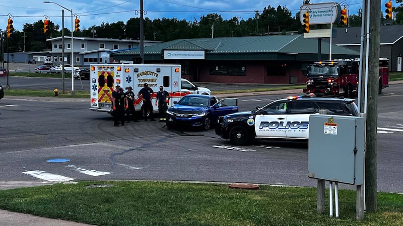 Washington Street/McClellan Avenue crash Marquette
