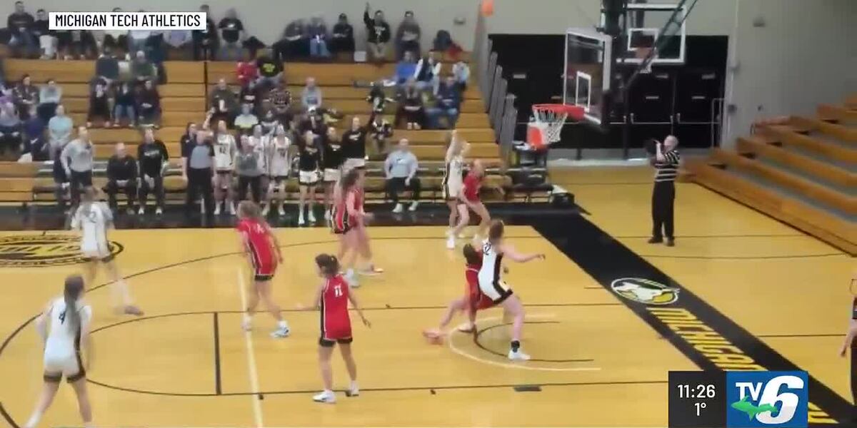 Michigan Tech women's basketball hangs on for 68-67 home win over SVSU