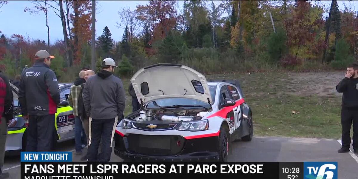 Lspr Rally Fans meet Lake Superior Performance Rally competitors at Parc Expose