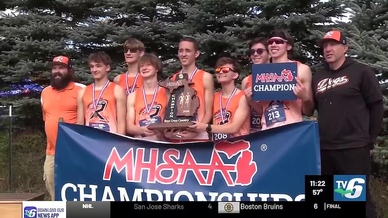 Rudyard boys' cross country edges Munising for D2 UP cross country title