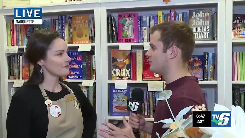 TV6's Michael Sobeck takes an early look at how the Marquette bookstore is celebrating the...