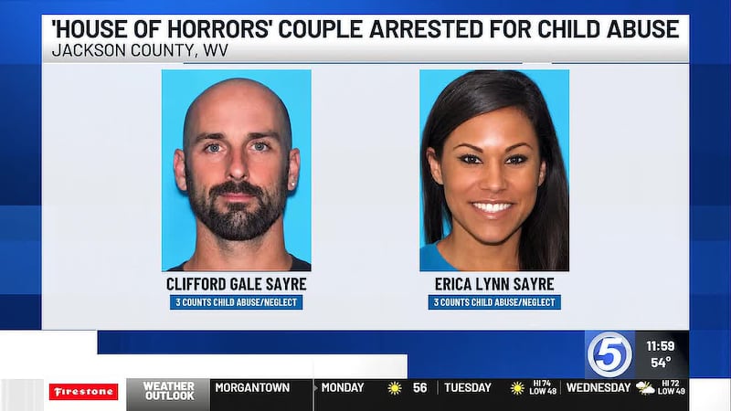 A West Virginia couple faces child abuse and neglect charges after three children reported...