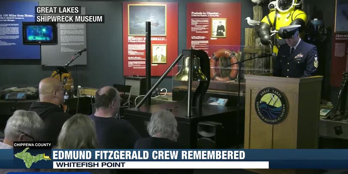 49 years later, Edmund Fitzgerald crew remembered in memorial ceremony Edmund Fitzgerald 49 years later, Edmund Fitzgerald crew remembered in memorial ceremony