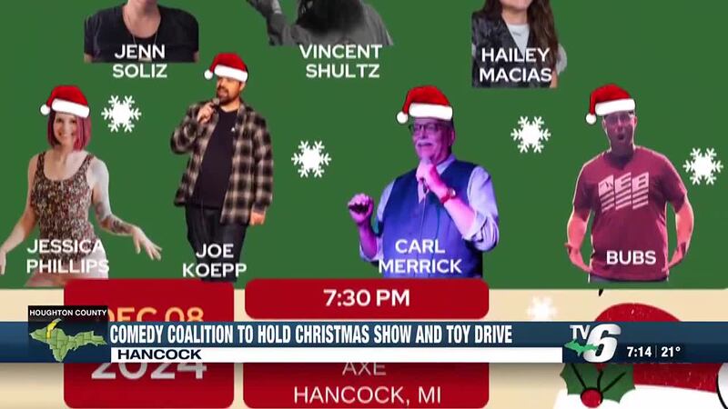 Admission to the show is a brand-new toy, wrapped or unwrapped, or a monetary donation.