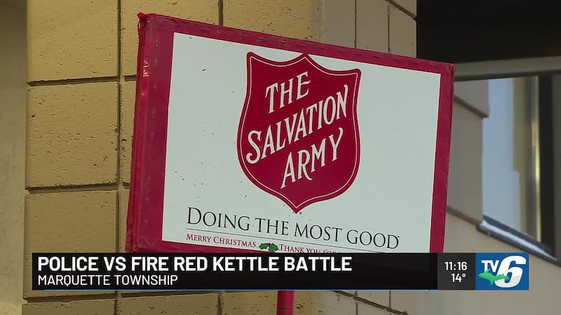 With less than a week until Christmas, the Salvation Army of Marquette County’s red kettle...